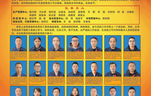 蓝鲸体育隆重召开2021年度优秀员工表彰大会